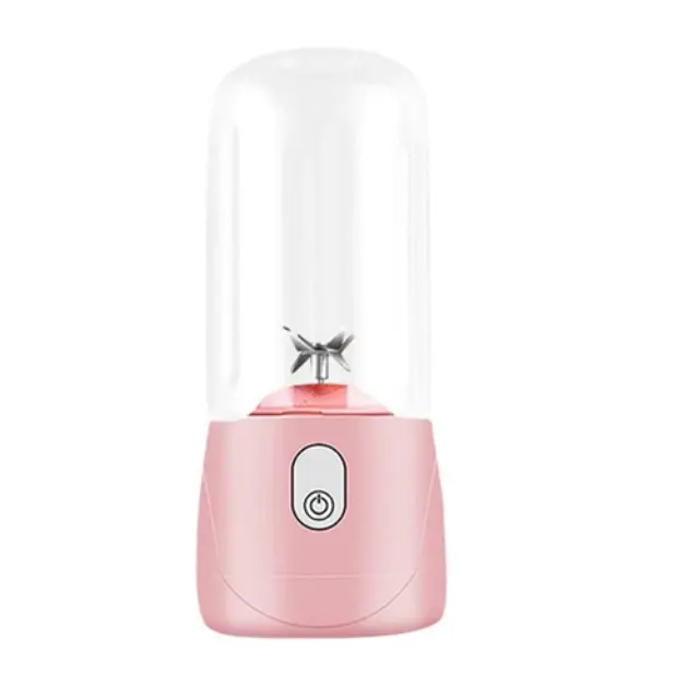 Μπλέντερ Ροζ 300ml Portable Juicer Cup