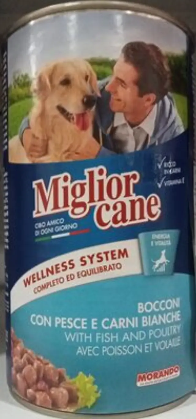 Morando Miglior Cane Κονσέρβα για Σκύλους με Ψάρι & Πουλερικά 1250gr