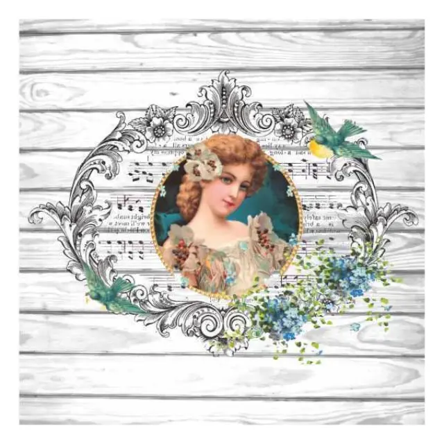 Artebella Αυτοκόλλητο Χαρτί Ντεκουπάζ Home Design Transfer 25x25cm 5855V