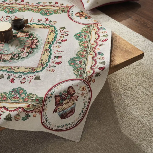 Χριστουγεννιάτικο Καρέ Gofis Home Xmas 20-36-212 90x90