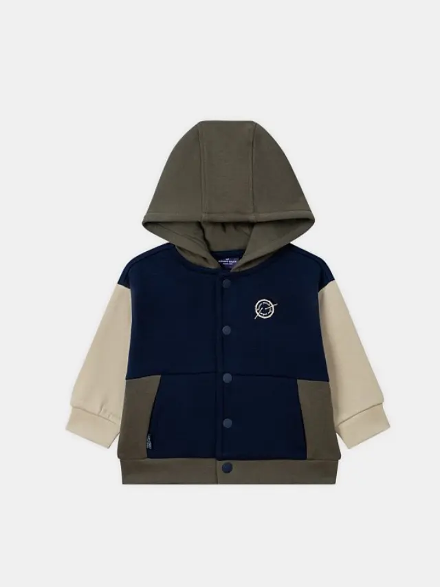 Βρεφική Ζακέτα για Αγόρια Explorer Fleece ΜΠΛΕ