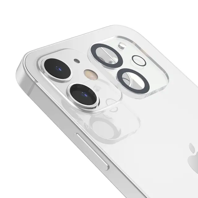 Προστασία Κάμερας Hoco 3D Metal G13 για iPhone 12 Μαύρο Σετ 25τεμ.