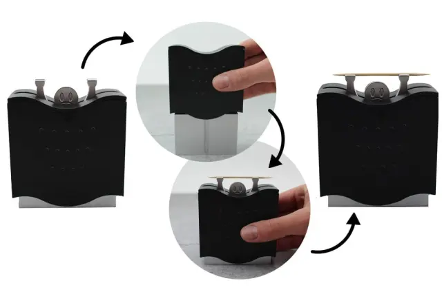 Βάση για οδοντογλυφίδες Toothpick holder Mister Help 12364