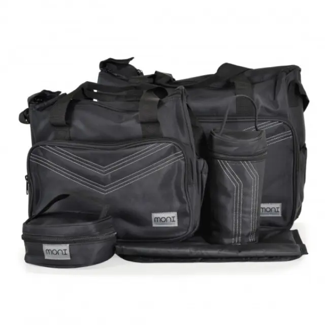 Σετ τσάντες καροτσιού Cangaroo Stella Black 3800146270469