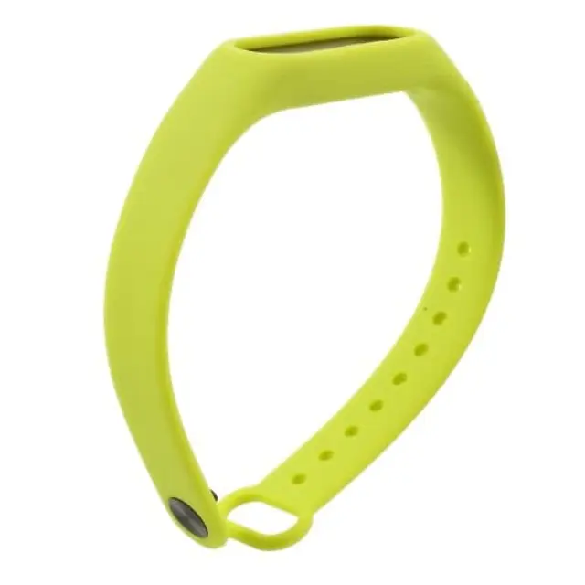 OEM Xiaomi Mi Band 2 Λουράκι Κίτρινο 2