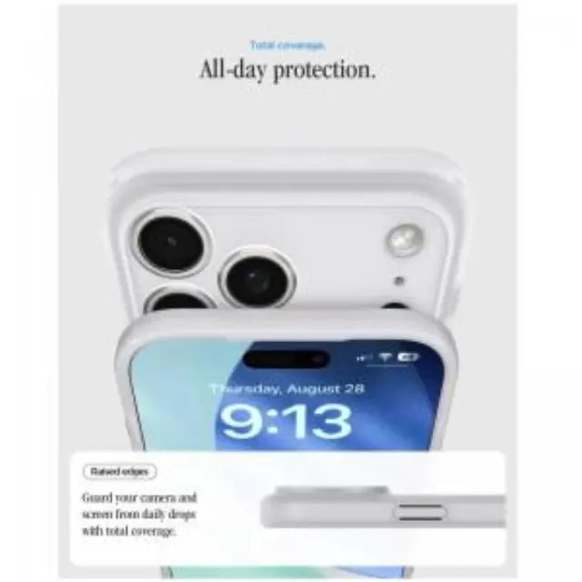 Θήκη TPU & PC Spigen Apple iPhone 18 Pro Max/ 17 Pro Max MagSafe Ultra Hybrid Classic Ασημί N71794 2