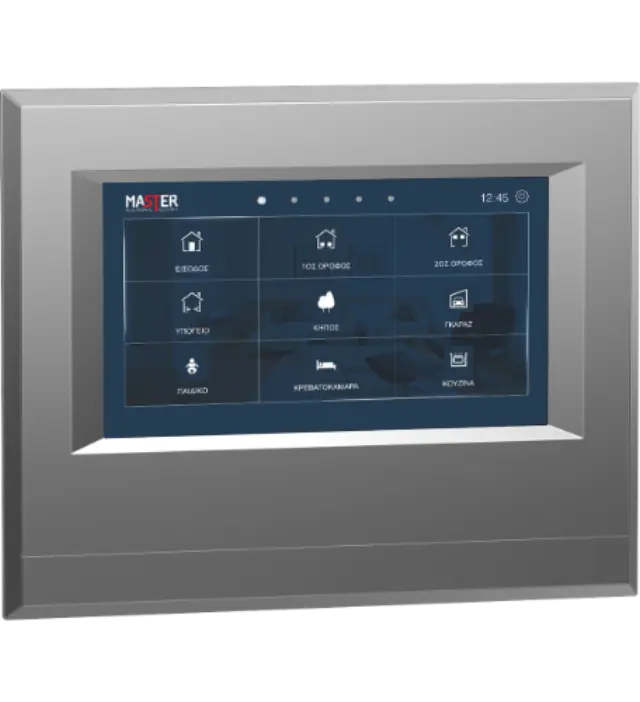 SD-LCD/S ΧΕΙΡΙΣΤΗΡΙΟ TOUCH 7" (ETHERNET /Wi-Fi) ΑΣΗΜΙ MASTER ELECTRIC