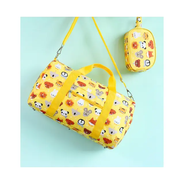 Μικρή Τσάντα προπόνησης-ταξιδιού 46x25εκ -A little lovely company Animal Friends TBAFYE12 3