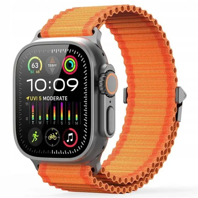 Dux Ducis® YC Nylon Λουράκι για Apple Watch 38/40/41/42(Series 10/11/12)mm- Orange