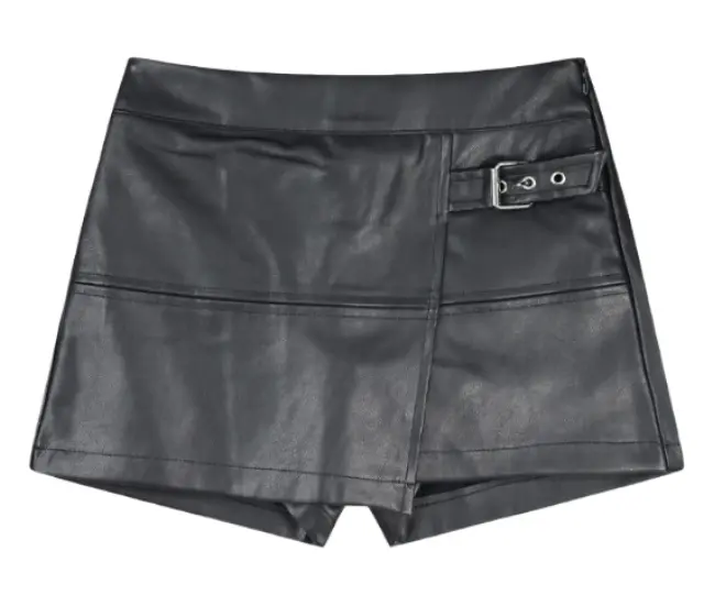 Energiers παιδικό skort δερματίνη για κορίτσι 16-126205-3-1
