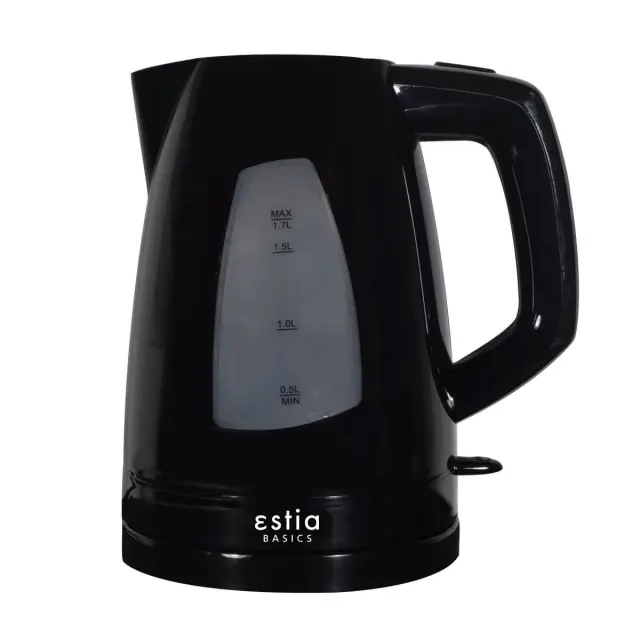 Estia Black Plus Βραστήρας 1.7lt 2200W Μαύρος