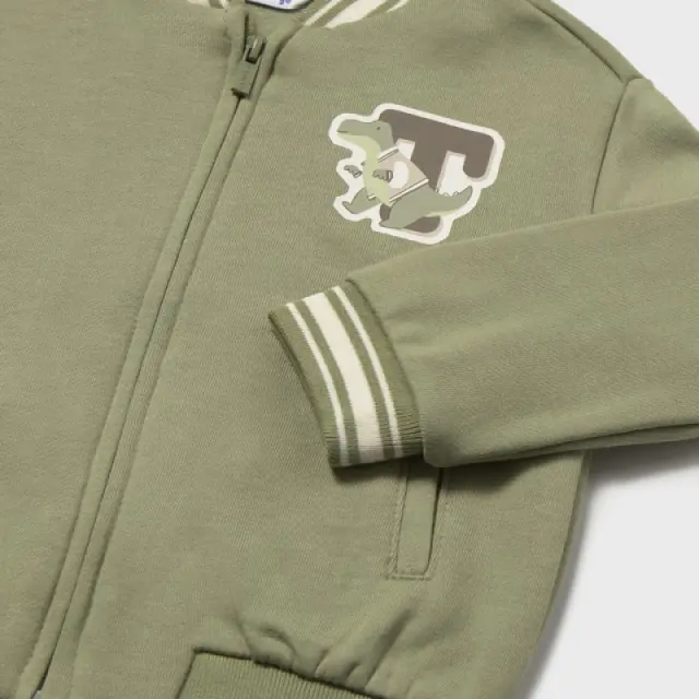 Baby 6 μηνών έως 4 ετών Ζακέτα bomber πράσινο 2