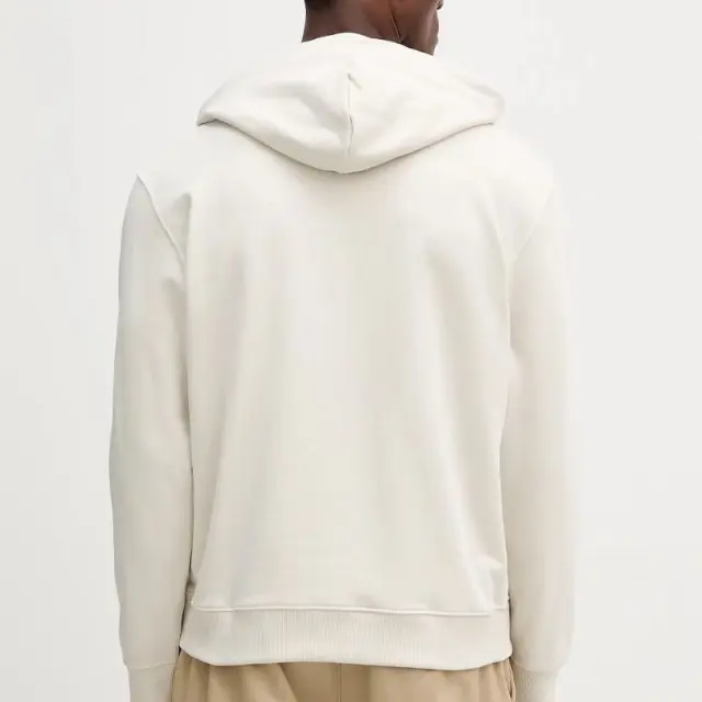 Calvin Klein - Ανδρικό Φούτερ Hoodie Regular Fit LV04RC297G-YAS Εκρού - 2XL 3