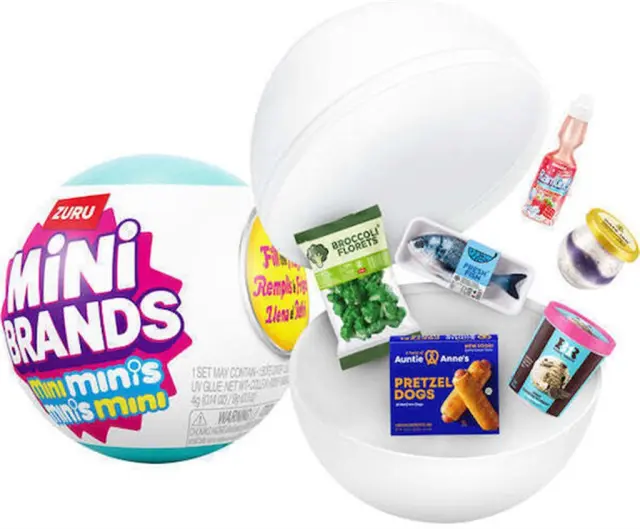Zuru Παιχνίδι Μινιατούρα Συλλεκτικό Mini Brands Series 1- Fill The Fridge Κάψουλες / T-ZUR-77711 (ZURU)