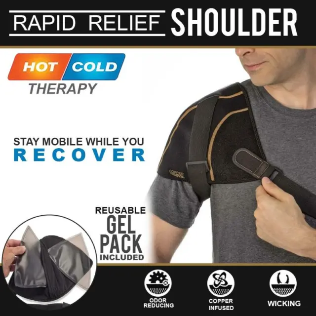 Επίδεσμος ώμου για άμεση ανακούφιση – Rapid relief shoulder hot- cold therapy 2