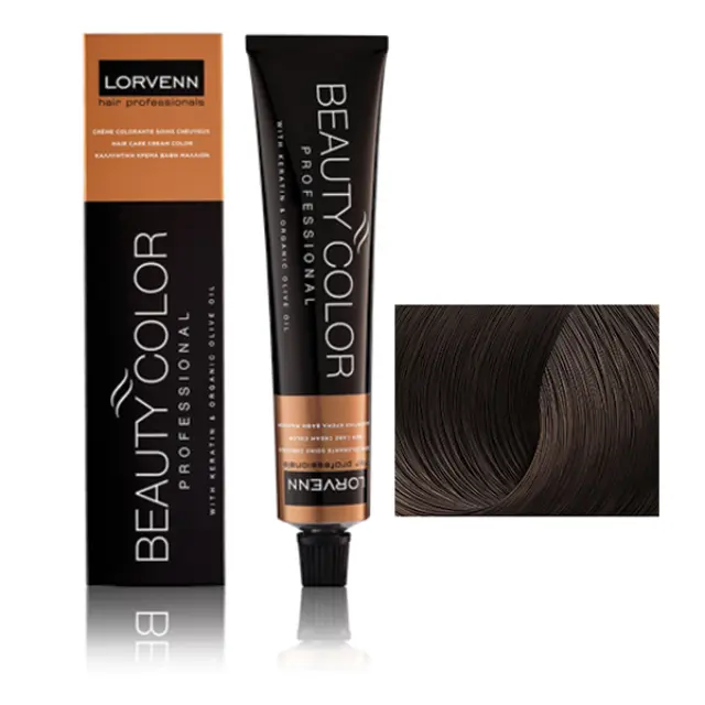 Lorvenn Beauty Color 70ml | Απόχρωση 5.0 Καστανό Ανοιχτό