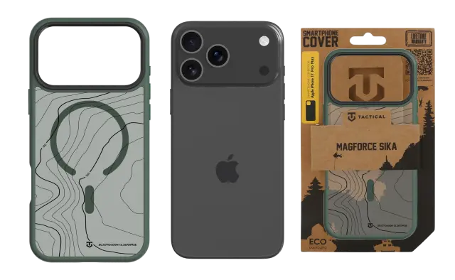 Tactical MagForce Hyperstealth Sika Cover for Apple iPhone 18 Pro Max/17 Pro Max Forest Green 3