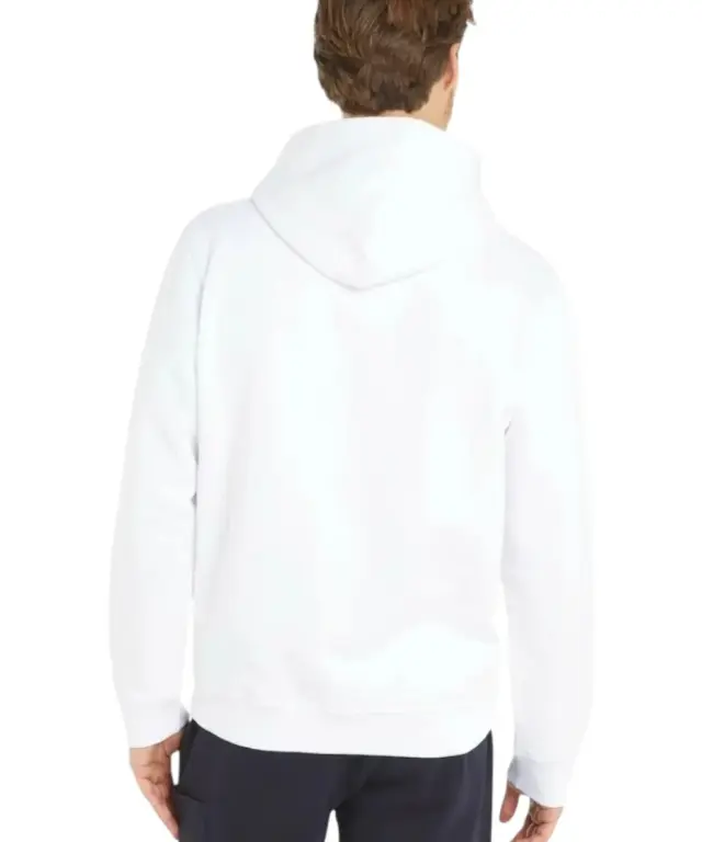 Tommy Hilfiger - Ανδρικό Φούτερ με Κουκούλα DM0DM17988-YBR Λευκό - 2XL 2