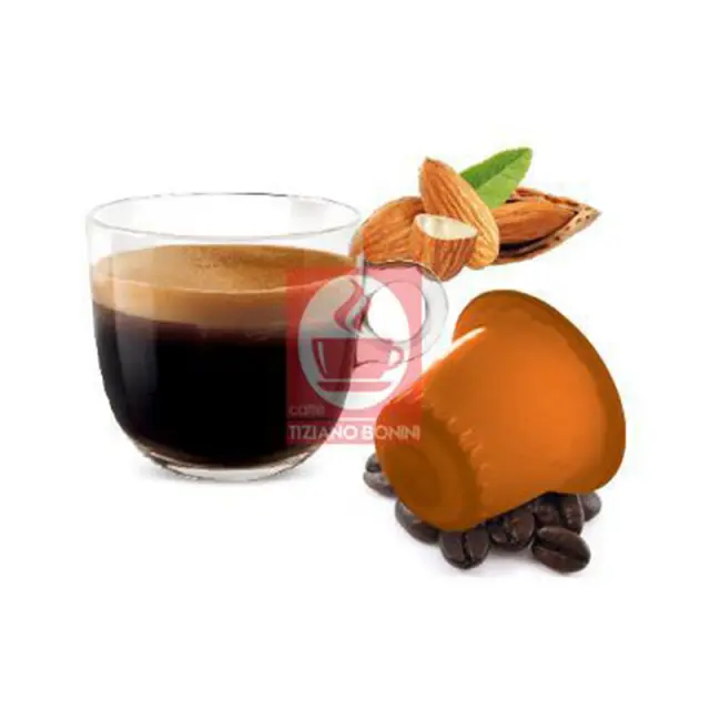 Mandorlino Nespresso συμβατές κάψουλες Tiziano Bonini Αμύγδαλο - 10 τεμάχια