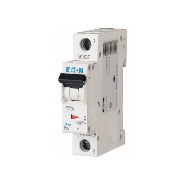 PL7-B16/1 Miniature circuit breaker (MCB), 16 A, 1p, characteristic: B