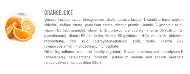 Extrifit Iontex Liquid orange, 1000-ml 3