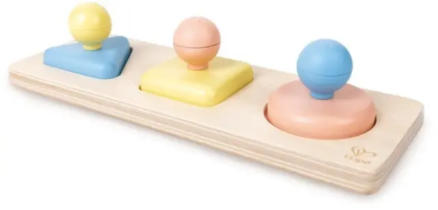 Hape Early Explorer Ξύλινο Montessori Mirror Shape Puzzle 2
