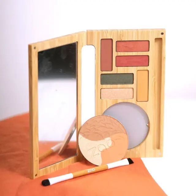 Zao Organic Terra Toscana Palette – Βιολογική πολυχρηστική παλέτα μακιγιάζ για πρόσωπο, μάτια & χείλη 2