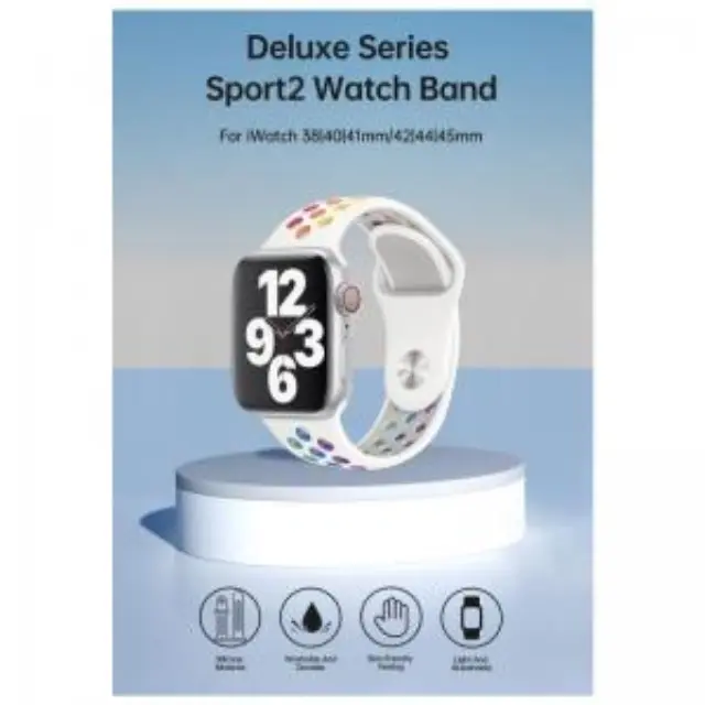 Λουράκι Devia Sport2 Apple Watch (38/ 40/ 41/ 42mm) Deluxe Rainbow N60308 3