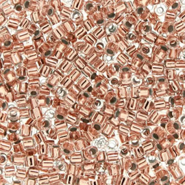 Χάντρα Miyuki Delica 10/0 - DBM0037 - Inside Color Lined Crystal/Copper ~7gr
