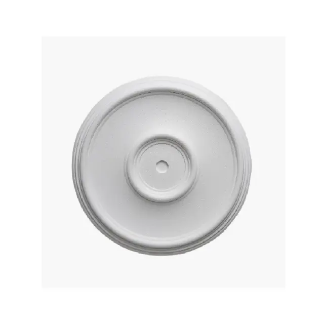 Deco Ροζέτα Οροφής Φωτιστικού πολυστερίνης 350mm Λευκή / Elsa 3