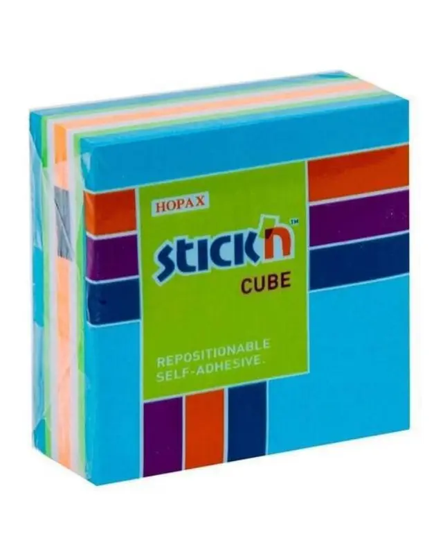 Stick'n Αυτοκόλλητα Χαρτάκια Σημειώσεων 50X50mm 250φ. (21535)
