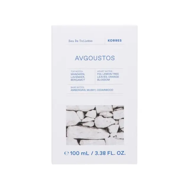 Korres Avgoustos Eau de Toilette Ανδρικό Άρωμα, 100ml 2