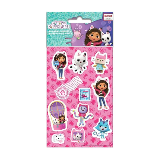 Diakakis Αυτοκόλλητα Gabbys Dollhouse (000574075)