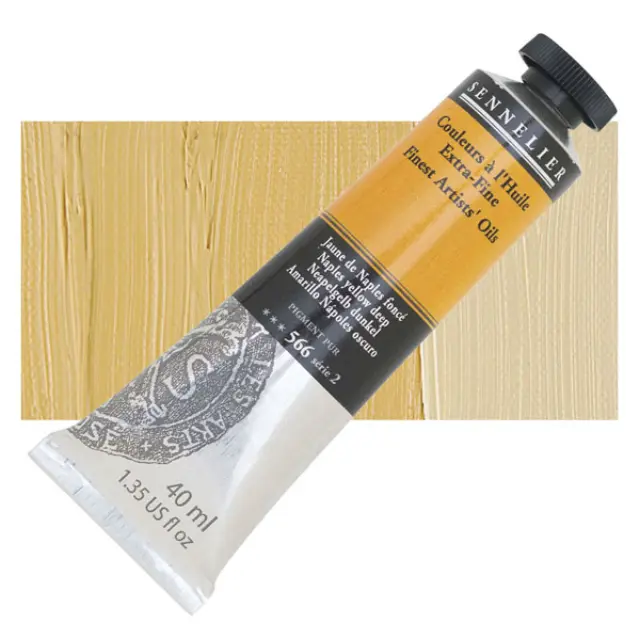Sennelier Λάδι Finest Artists Oil 566 Naples Yellow Deep - 40ml