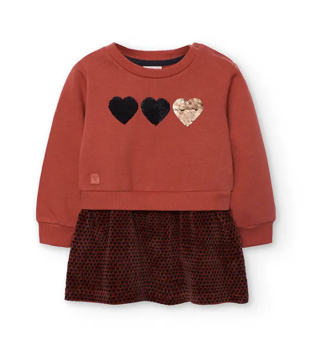Boboli Φόρεμα για κορίτσι με σχέδιο LOVELY WINTER - 6Y
