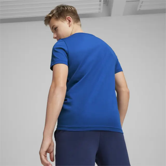 Puma Ess Logo Tee Blue 586960-59 - 140 2
