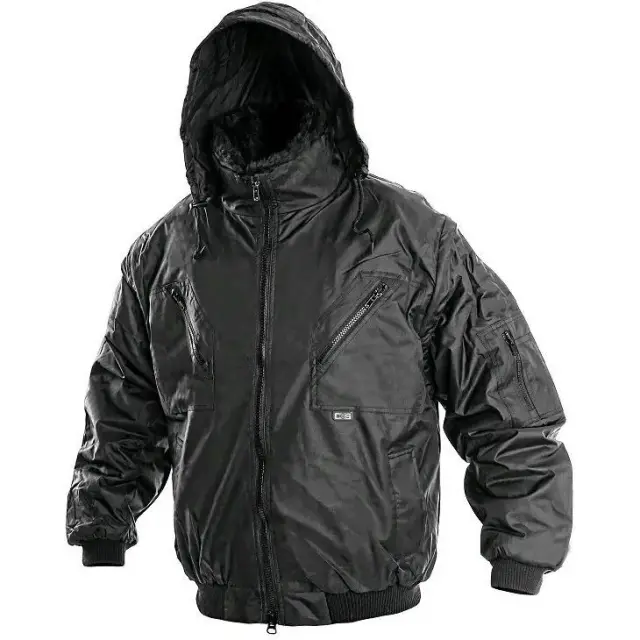 Μπουφάν Εργασίας με επένδυση 5 σε 1 CXS Pilot black - 3XL