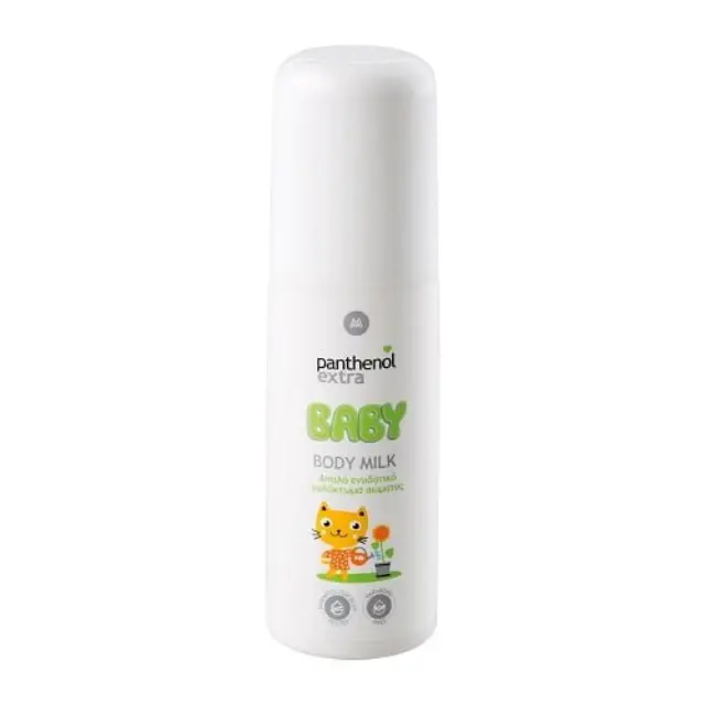 Medisei Panthenol Extra Baby Body Milk Απαλό Ενυδατικό Γαλάκτωμα Σώματος 100ml