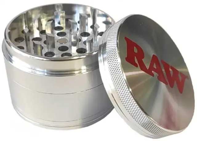 RAW Grinder Τρίφτης Αλουμινίου 56mm - 4 Parts