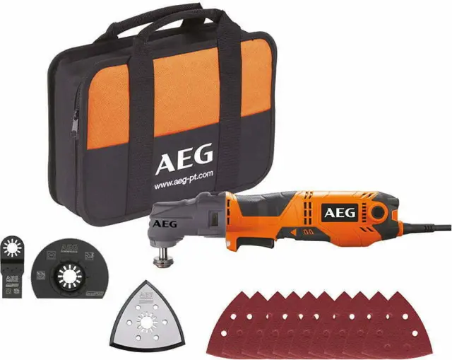 AEG Tools 4935431790 Omni 300 Kit1 Παλινδρομικό Πολυεργαλείο 300Watt