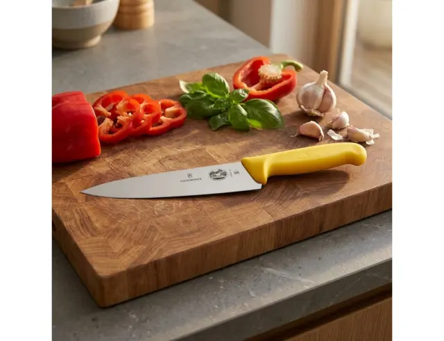 Μαχαίρι Chef Victorinox Fibrox με μήκος λεπίδας 25cm - Yellow 5.2008.25