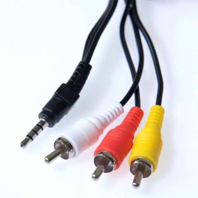 Καλώδιο 3.5mm-15mm Σε 3 AV RCA 1.5m OSIO OSK-1115