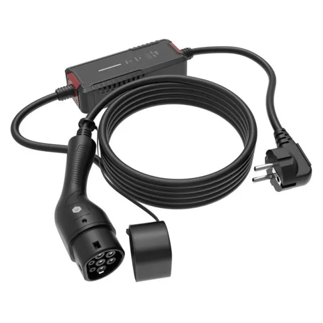 Φορητός Σταθμός Φόρτισης Αυτοκινήτου EV Choetech ACG16 3.5KW/ 240V/ 16A με Καλώδιο Type 2 - Shuko & Οθόνη LED Μαύρο N70849