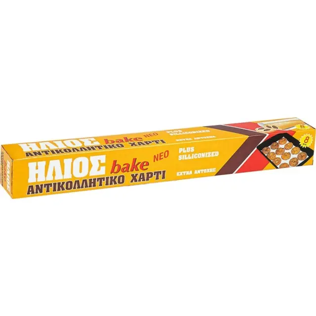 Αντικολλητικό Χαρτί Bake Ηλιος 8m x 38cm