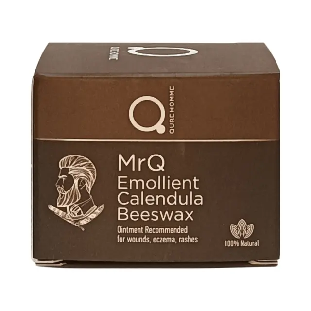 Emollient Calendula Beeswax Ointment 50ml by MrQ- Μαλακτική Κηραλοιφή με Καλέντουλα Για Άνδρες 2