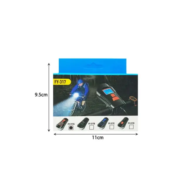 Φακός ποδηλάτου FY-317 - Bicycle light 141841 2