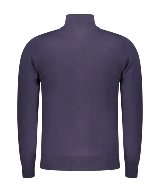 Rifle Jeans - Ανδρικό Πουλόβερ Half Zip Regular Fit RFTR072-BLU Μπλε Σκούρο 2