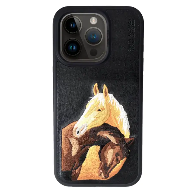 Santa Barbara Leather Series Genuine iPhone 16