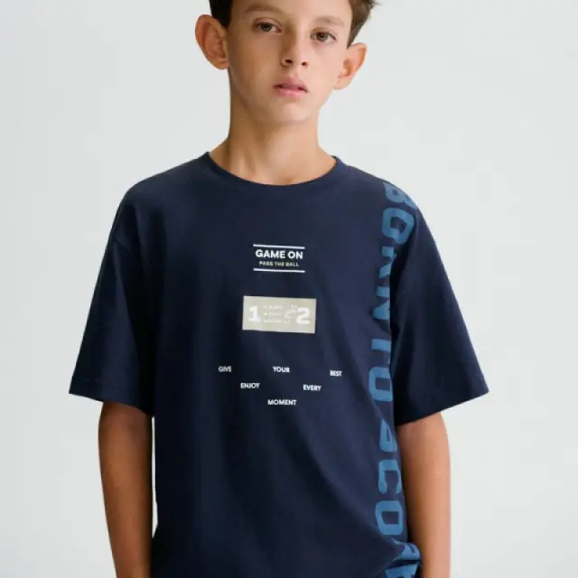 Junior 10 έως 18 ετών Μπλούζα ναυτικό μπλε