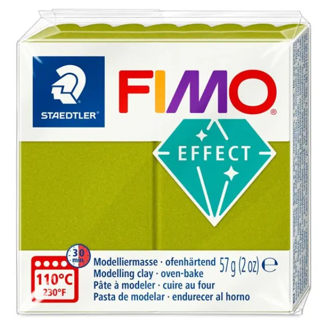 Πολυμερικός Πηλός Staedtler Fimo Effect No51 - Metallic Green - 57gr